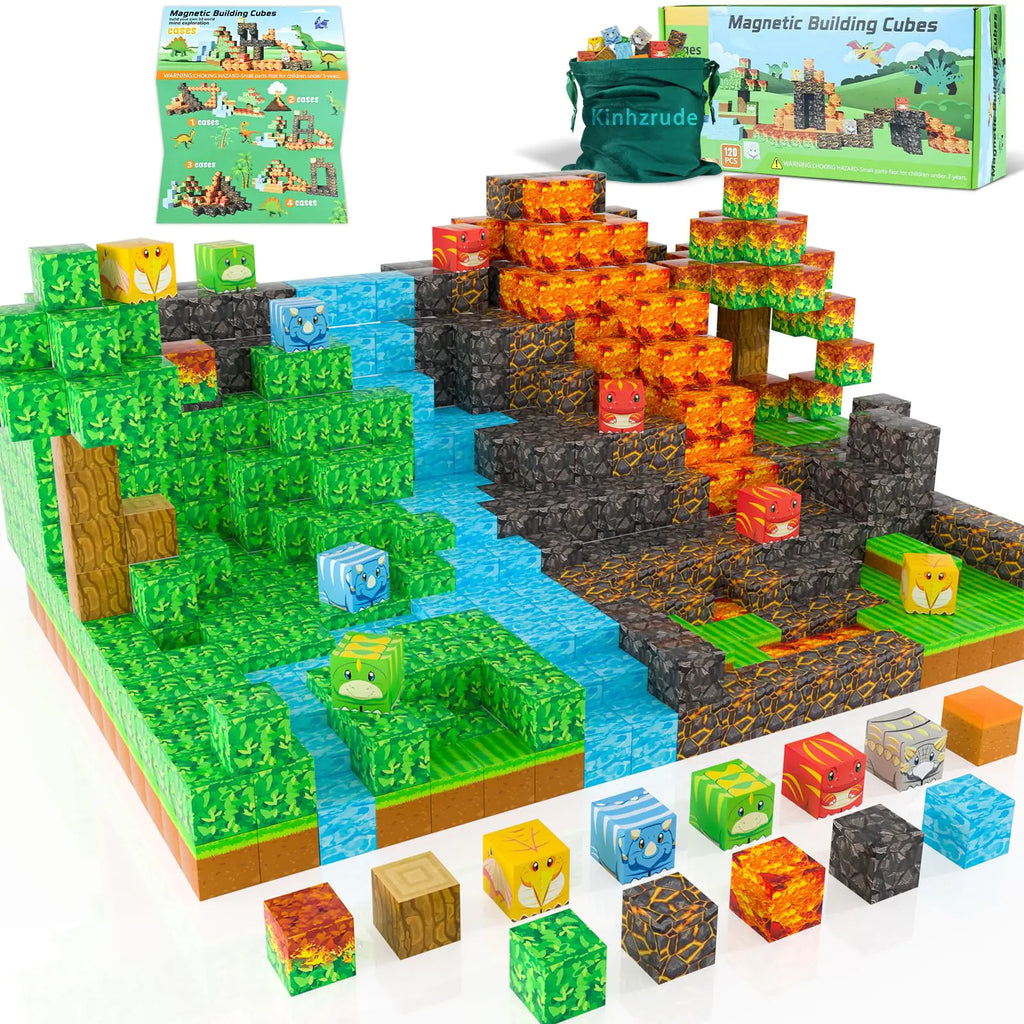 DINOSAUR 3D WORLD-VOLCANO SET